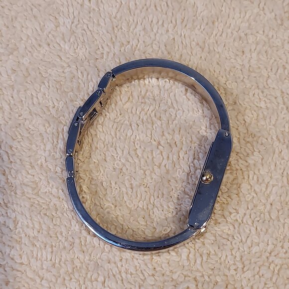 NIB ANNE KLEIN II STAINLESS STEEL DIAMOND ACCENTED WATCH - Picture 5 of 13